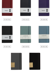LABON Custom Planner Journal copertina rigida in tessuto di lino custodia rilegata per Notebook obiettivo di pianificazione quotidiana personalizzato che stabilisce un Design durevole - Product Image 3