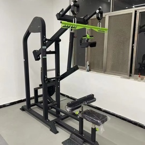 SAP006健身房健身器材Lat下拉机高排电镀加载选择Lat下拉低排机 - Product Image 1