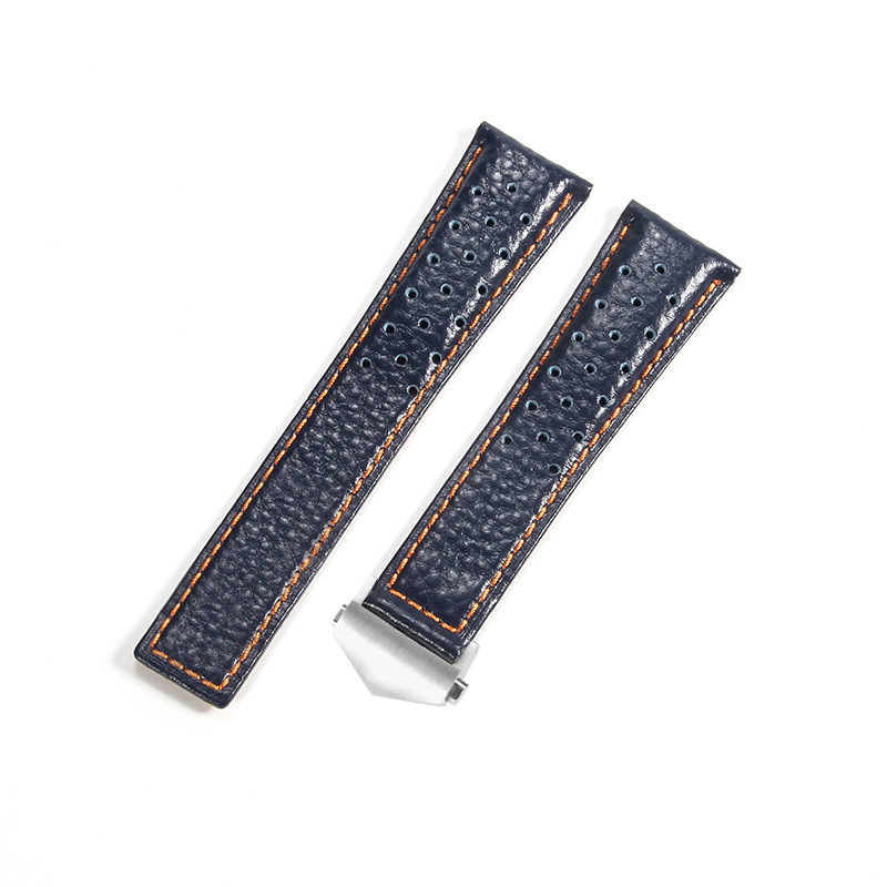 Ligne bleu orange-argent