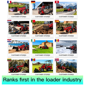 Tobeter muatan depan, pemuat roda kecil <span class=keywords><strong>Mini</strong></span> teleskopik Diesel depan 4" - Product Image 6