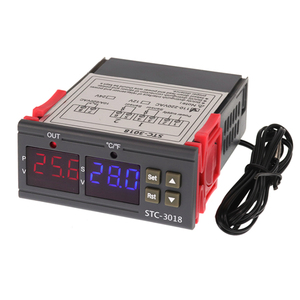 Termostato de doble pantalla con sensor NTC compatible con OEM y ODM, controlador de temperatura digital, 12V, 24V, 110-220V, 1 unidad, 2 unidades - Product Image 2