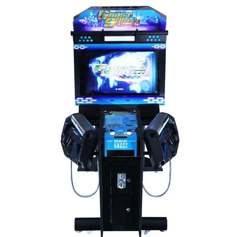 Moneda operado 42 pulgadas fantasma de disparar un arma videojuego de Arcade para la venta