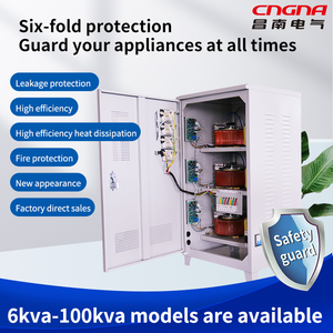 Factory Direct Sale 15KVA <strong>15000va</strong> Three-phase Pointer Display Voltage Regulator <strong>SVC</strong> 260V to 435V for Use on Machines - Product Image 3
