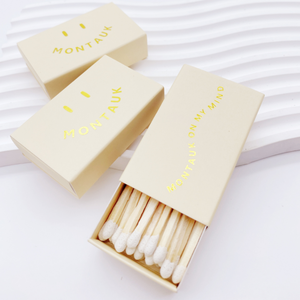 Customized 48mm Colored Waterproof <strong>Matches</strong> for Candle Matchsticks Lower MOQ Safe Wholesale Price Small Matchbox