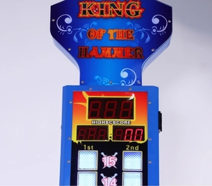 Hercules heyecan verici Arcade spor konsolu jetonla çalışan yumruk vuruş oyunu çekiç itfa deneyimi kralı - Product Image 5
