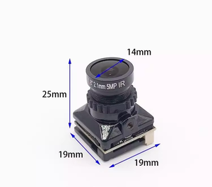 กล้อง B19 1500TVL ขนาดเล็ก FPV 1/3 CMOS พร้อมเลนส์2.1มม. และรีโมทคอนโทรล OSD ปรับได้ภายในสำหรับโดรน RC FPV - Product Image 3