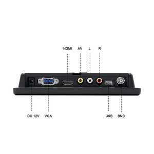 Monitor de pantalla LCD 7 8 10,1 10,4 12,1 15 17 19 Monitor industrial de pantalla táctil LCD USB de 21 pulgadas - Product Image 6