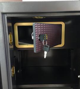 紛失防止と指紋を備えたマルチサイズホームセーフ安全なパスワードストレージセーフボックスのロックを解除 - Product Image 5
