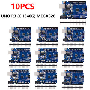Für UNO R3 Offizielles Entwicklungs board mit MEGA328P Chip 1-10PCS 16Mhz USB/TYPE-C Kabel ATMEGA328P-AU elektronische Module Kits