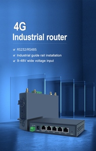Industrial 4G LTE <strong>Modem</strong> DTU 3G 4G Wireless <strong>Modem</strong> Router <strong>RS232</strong> <strong>RS485</strong> Serial Port 300Mbps LAN Data Rate VPN Firewall Wireless Type - Product Image 2