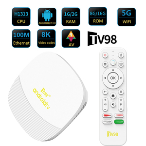 Vendita calda IPTV TV98 ATV MAX Android 10 a 14 aggiornamento processore Quad Core Multi-lingua Streaming multimediale Smart android TV Box - Product Image 4