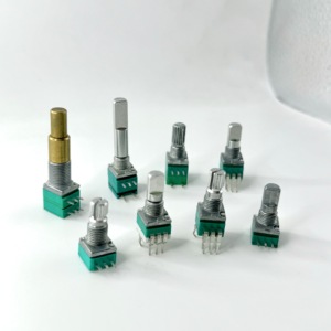 Terwin Customizable Resistance <strong>Linear</strong> <strong>Potentiometer</strong> 9mm C.C Points <strong>Potentiometer</strong> Switch Volume Control Rotary <strong>Potentiometer</strong> - Product Image 2
