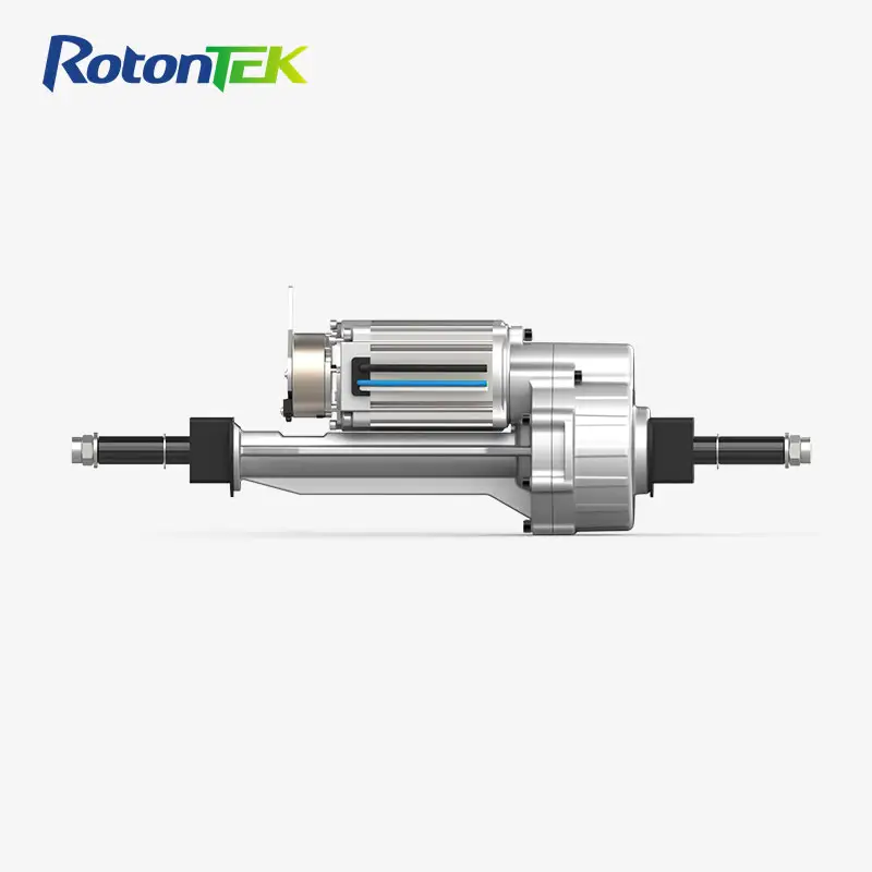 Dreirad-Hinterachse oder kleine elektrische Hinterachse mit bürstenlosem 24-V-Gleichstrommotor