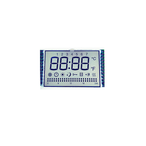 Benutzer definiertes Größen segment 6-stellig TN LCD HTN Positives LCD für Kraftstoff Petro Pump Meter 7-Segment-Display für Service Station Preis - Product Image 1