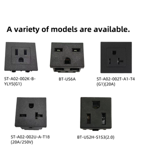 ซ็อกเก็ตสามรูแบบสแน็ป15A 125V สำหรับอุตสาหกรรมผลิตตามสั่งส่ง5-15R โรงงาน - Product Image 6