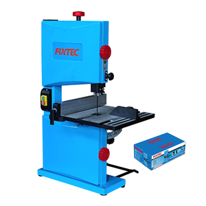 FIXTEC güç bandı testere el taşınabilir 9 "350W otomatik çok amaçlı ahşap kesme dikey bant testere makinesi - Product Image 1