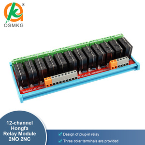 Oshangming 12 <strong>Input</strong> 12 <strong>Relay</strong> <strong>Output</strong> 8A <strong>Relay</strong> 2NO 2NC 12 IO Board 12V/24V <strong>Relay</strong> Module for Light - Product Image 3