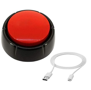 Botón USB personalizado, botón rojo grande, carga MP3, MP4, archivos de Audio, caja de música de perro parlante, pulsador programable - Product Image 5