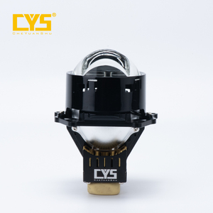 Quảng trường mới công suất cao 12V 6000K kép Led Laser ống kính máy chiếu xe ánh sáng - Product Image 3