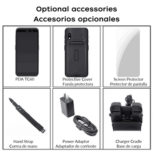 <strong>Android</strong> 14 Barcode <strong>Scanner</strong> Mobile PDA with Handle 4G WIFI5 <strong>Bluetooth</strong> 4+64 GB Data Collection Terminal Warehouse Logistics - Product Image 5