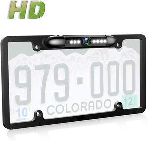 Two Video <strong>Inputs</strong> V1/V2 Car Rear View System HD License Plate <strong>Backup</strong> Camera and 7 Inch LCD <strong>Monitor</strong> Kit for RV, Truck, Pickup, Van - Product Image 3