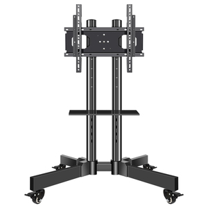 TV Mobile Cart Horizontal and Vertical Screen Rotating Live Streaming <strong>Stand</strong> Suitable for 32-65 Inches - Product Image 1