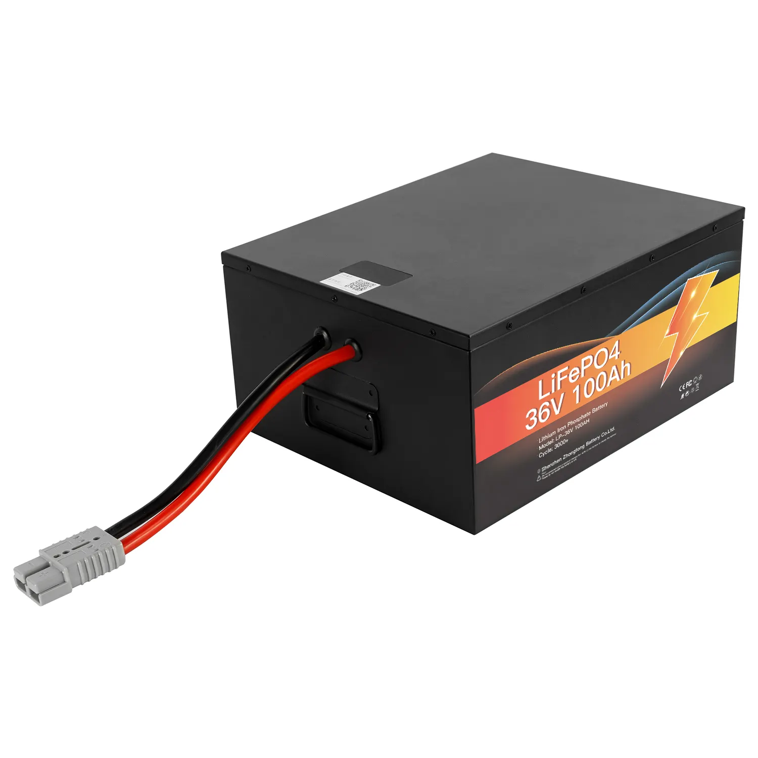 Литий-ионный аккумулятор высокой емкости Lifepo4 36 в 100 Ач, аккумулятор для электроинструмента/Ups/солнечного уличного фонаря