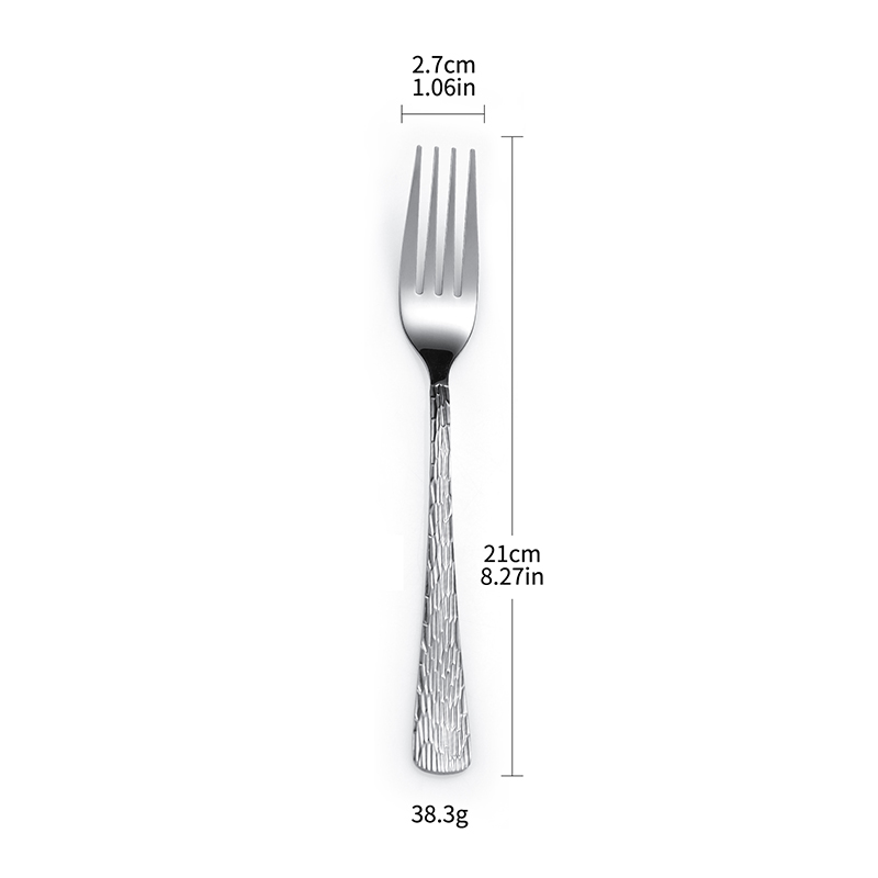 Fourchette de table en argent