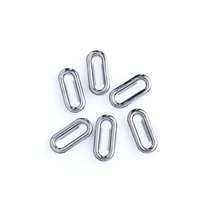 Goud Zilver Lange Oogje Knopen Aanpasbaar, Koperen Kleding Hardware Uit De Fabriek - Product Image 2