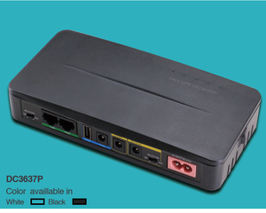 高品质迷你dc不间断电源110V/220V230V输入DC 9V 12V 24V POE 15V 24v迷你不间断电源笔记本电脑路由器