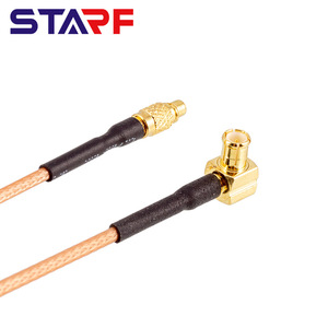 כבל אנטנה קואקסיאלי rtk עם <span class=keywords><strong>90</strong></span> mcx תקע rg316 עבור ניווט משולב rf ו gps