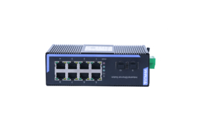 Commutatore di Ethernet di Gigabit di alta qualità con 2 porte ottiche ed elettriche 8 nuovo Design industriale metallo involucro interruttore di rete - Product Image 3