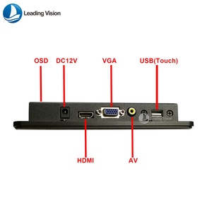 Monitor de pantalla táctil de 7 pulgadas monitor de pantalla táctil LCD Monitor impermeable de 7 pulgadas - Product Image 5
