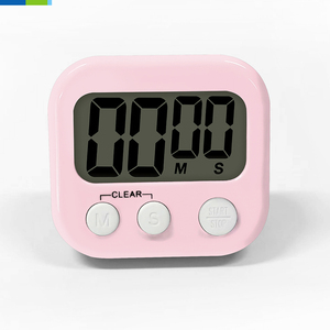 Mini Timer digitale portatile da cucina Display LCD di grandi dimensioni e allarme forte eco-friendly ABS Timer di cottura in plastica - Product Image 1