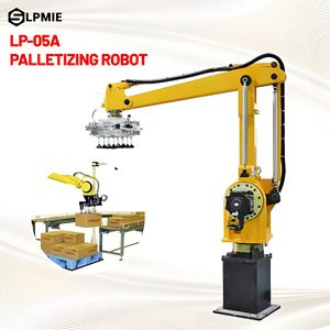 LPMIE 4 Axis 30 kg case Cans Carton Robotic Arm Cnc <strong>Stack</strong> Palletizer Bags Stacker <strong>Robot</strong> air Vacuum Suck Packaging <strong>Machine</strong> - Product Image 1