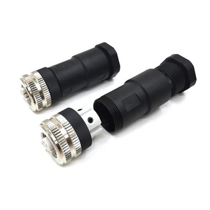 M12-L dişi kablo konektörü, İletişim: 4 + FE, 8.0-13.0mm, ekransız, vidalı kelepçe, IP67, M12 konektörü - Product Image 3