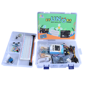 Tscinbuny nuovo Design base Starter Kit Solderless Breadboard con cavo USB schede di sviluppo e Kit educativi Kit