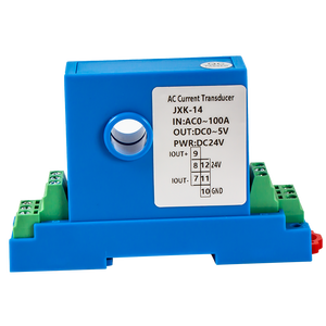 Corrente AC Trransmitter 0-10V 4-20mA uscita tipo perforato corrente di corrente trasduttore 20-150A ingresso AC sensore corrente