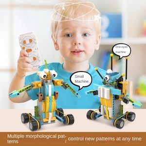 BC-109 Programmier spielzeug Kit Robotica Coding Robot Kinder Lernspiel zeug Kits Kompatibel Wedo 50 in 1 Modellbaustein-Sets