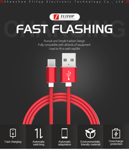 Mới nhất MFI chứng nhận cáp trong Slim Loại C TPE giá rẻ chi phí tùy chỉnh 1M gốc chip dữ liệu cáp cho điện thoại - Product Image 5