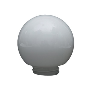 Bola lampu penutup bohlam lampu naungan sekrup kaca dibuat sesuai pesanan putih karton kaca kap lampu HY cahaya latar belakang kaca buram