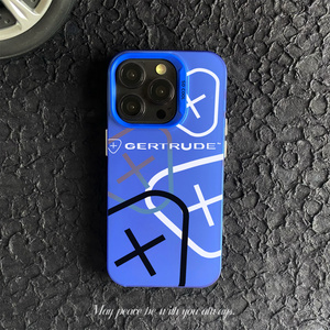 Şık tasarımcı PC telefon kılıfı kabuk iPhone 12 13 Mini 11 14 15 16 Pro Max Gertrude durumda kabuk - Product Image 5