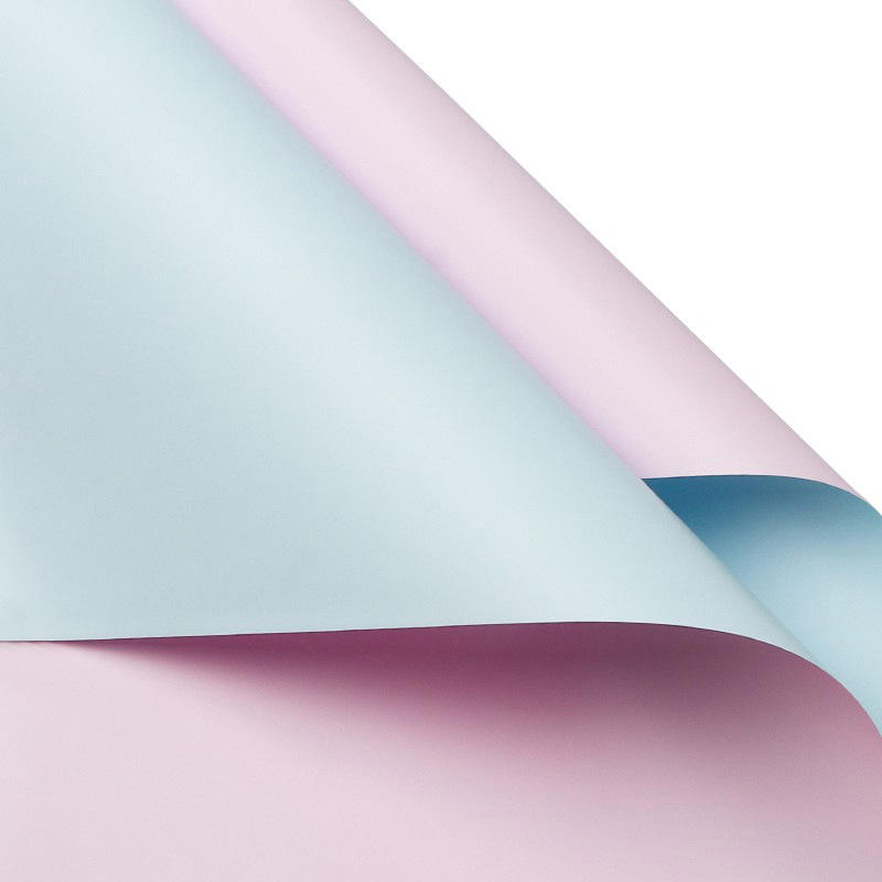 rose clair + bleu glacier 20 feuilles/paquet