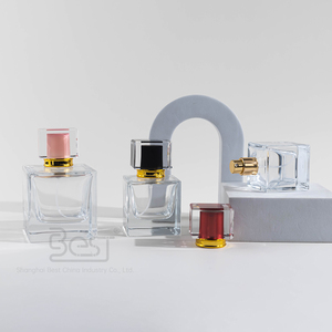 Fashion Luxury Design 30 <strong>ml</strong> 50 <strong>ml</strong> <strong>100</strong> <strong>ml</strong> Empty Square Glass Small 30ml Perfume Bottle 50ml With <strong>Box</strong> - Product Image 5