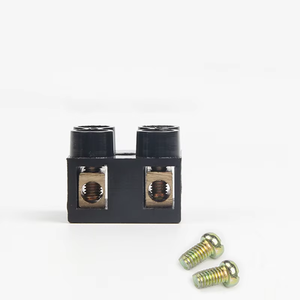 Bloque de terminales de alta corriente 20A/5P 500V con tornillos Conector de placa de empalme de conexión de base fija 60A/5P de latón - Product Image 4