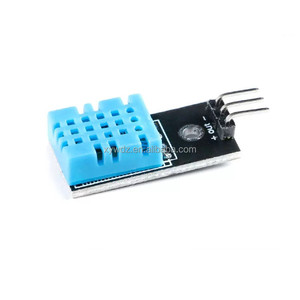 Módulo de Sensor de Temperatura y Humedad Relativa DHT11, Dispositivo Digital Inteligente de 3 Pines, 2 Unidades, PCB para Arduino DIY Starter Kit