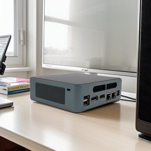 Ultra 5 Processor 125U NUC Mini computadora de escritorio 12 núcleos 12MB 2 * DDR5 2 * NVMe SSD Thunderbolt 4 Monitor Office Business PC - Product Image 2