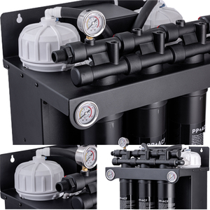 Sistema de ósmosis inversa 2000GPD 5LPM 0.25TPH RO purificador máquina de hielo cafetería cantina filtro de agua para comercial - Product Image 5