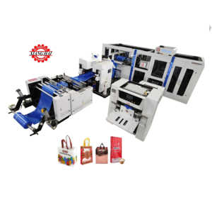 Fully <strong>Automatic</strong> pp Laminating Non Woven Fabric Shopping Soft Loop <strong>Handle</strong> Box Bag <strong>Making</strong> <strong>Machine</strong> - Product Image 1