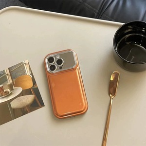 เคสโทรศัพท์แฟชันติดหน้าต่างขนาดใหญ่ไล่ระดับสีทึบเรียบง่ายระดับสีล้วนสำหรับ iPhone 14 PRO MAX 13 Pro 12เคสสำหรับ Apple 15 - Product Image 5